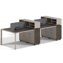 Modern Office Partition Desk Design 4 Person Workstation Office Furniture Open Space Desks Work Station